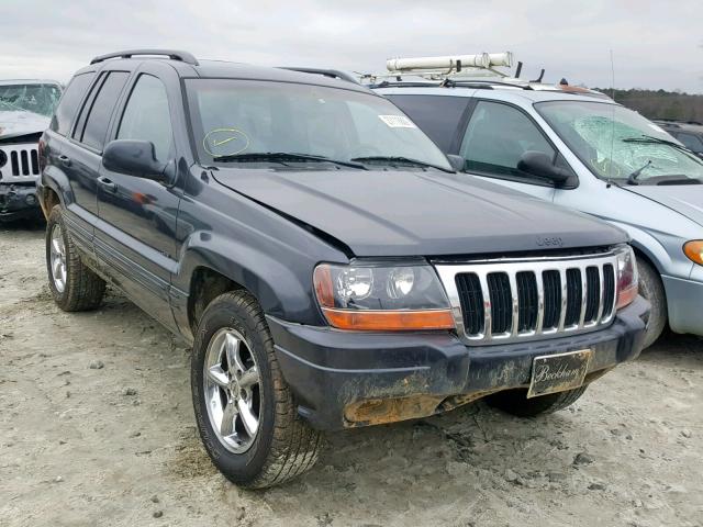 1J8GX58S32C273165 - 2002 JEEP GRAND CHER GRAY photo 1