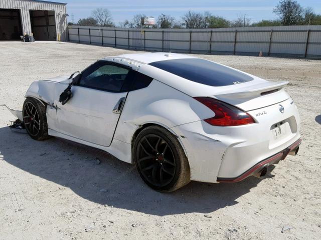 JN1AZ4EH1JM571428 - 2018 NISSAN 370Z BASE WHITE photo 3