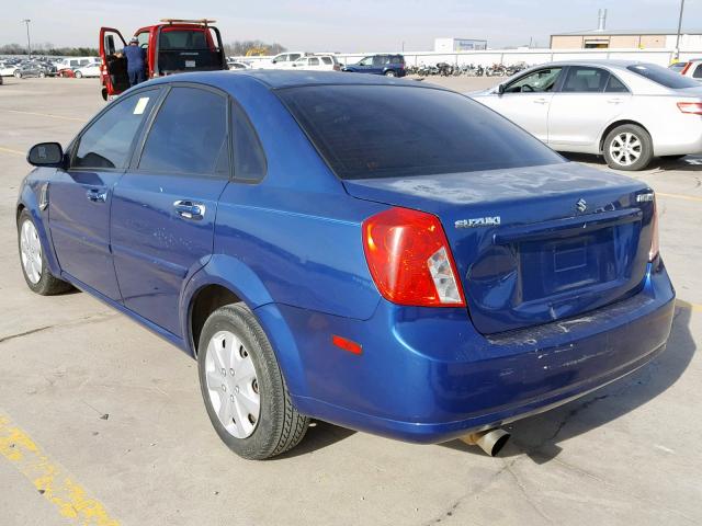 KL5JD56Z66K318641 - 2006 SUZUKI FORENZA BLUE photo 3