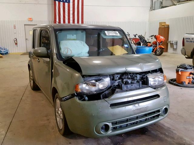 JN8AZ28R19T120740 - 2009 NISSAN CUBE BASE GREEN photo 1