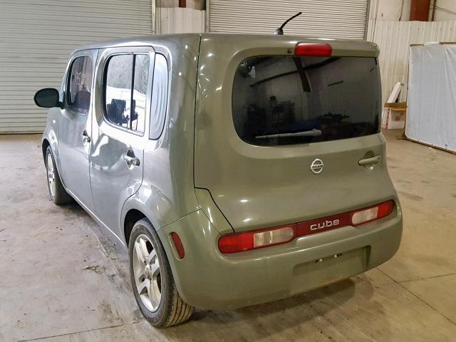 JN8AZ28R19T120740 - 2009 NISSAN CUBE BASE GREEN photo 3