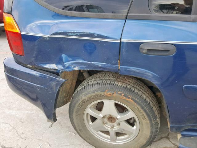 1GKDS13S042245829 - 2004 GMC ENVOY BLUE photo 9