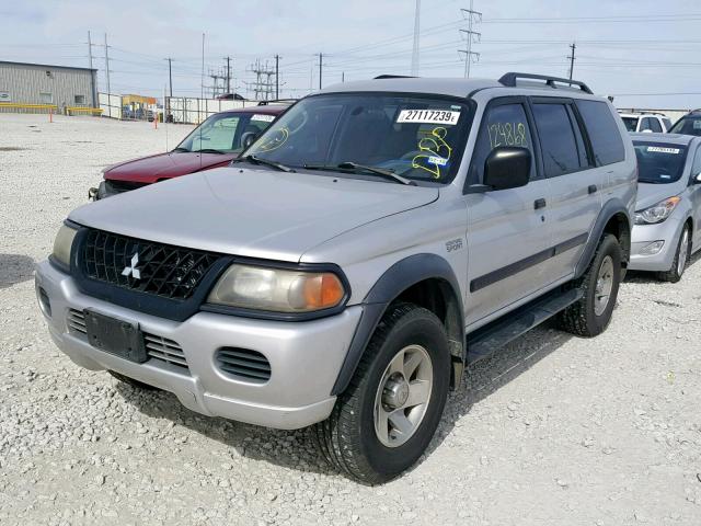 JA4LS21H73J011643 - 2003 MITSUBISHI MONTERO SP GRAY photo 2