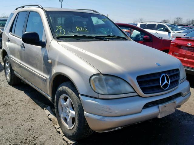 4JGAB54E21A227697 - 2001 MERCEDES-BENZ ML 320 TAN photo 1