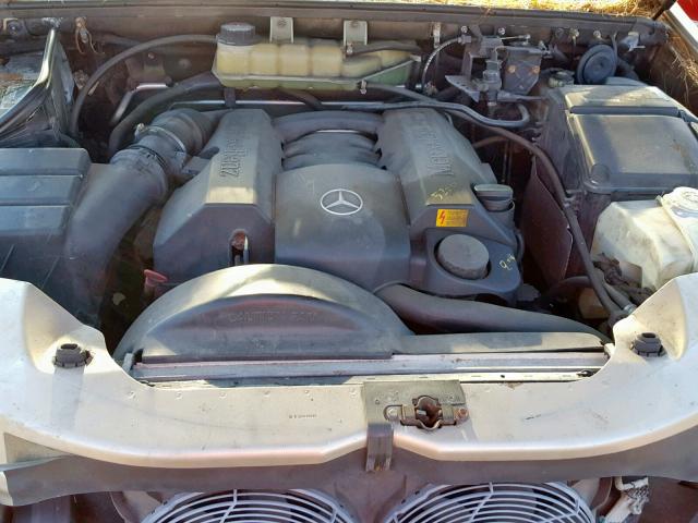 4JGAB54E21A227697 - 2001 MERCEDES-BENZ ML 320 TAN photo 7