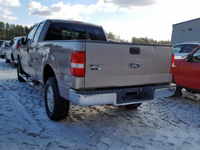 1FTPX14514NC36865 - 2004 FORD F150 GRAY photo 3