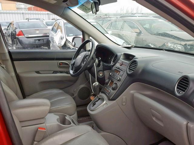 KNAFG526687134533 - 2008 KIA RONDO LX RED photo 5