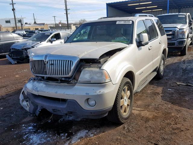 5LMEU88H15ZJ24082 - 2005 LINCOLN AVIATOR 米色 照片 2