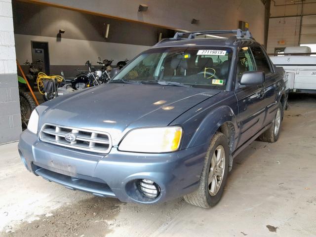 4S4BT62C367104603 - 2006 SUBARU BAJA SPORT BLUE photo 2