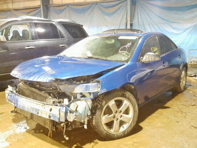 1G2ZH528454146096 - 2005 PONTIAC G6 GT BLUE photo 2