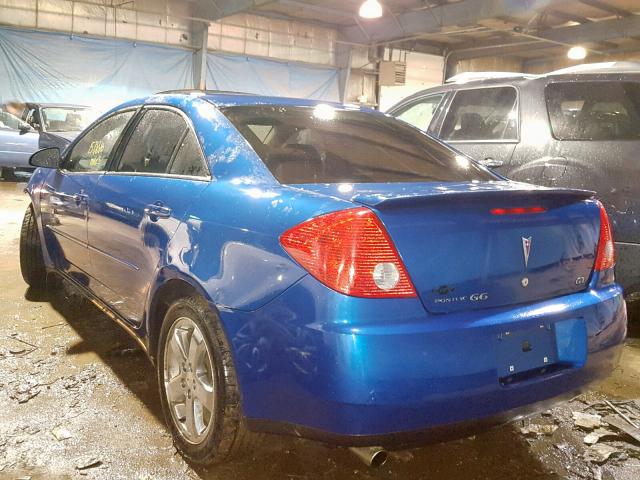 1G2ZH528454146096 - 2005 PONTIAC G6 GT BLUE photo 3