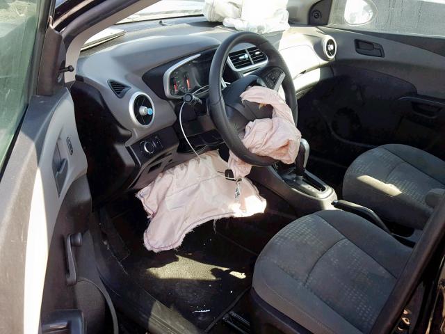 1G1JB5SH2H4125755 - 2017 CHEVROLET SONIC LS 黑色 照片 9