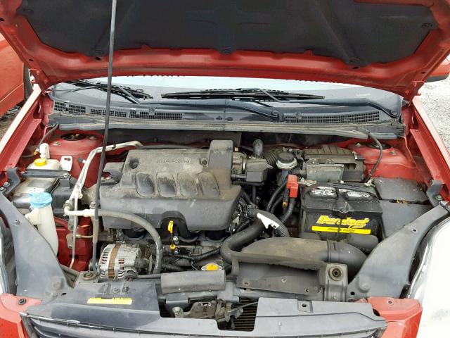 3N1AB6AP3CL657012 - 2012 NISSAN SENTRA 2.0 RED photo 7