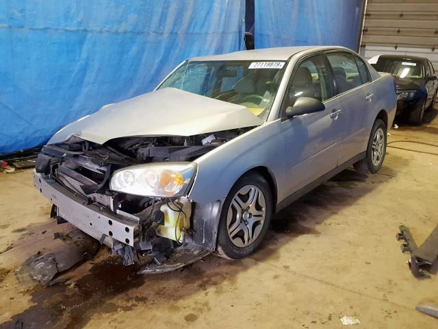 1G1ZS51846F248446 - 2006 CHEVROLET MALIBU LS Gümüş foto 2