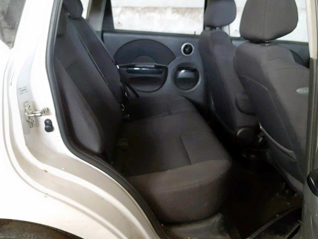 KL1TD66618B083090 - 2008 CHEVROLET AVEO BASE თეთრი ფოტო 6