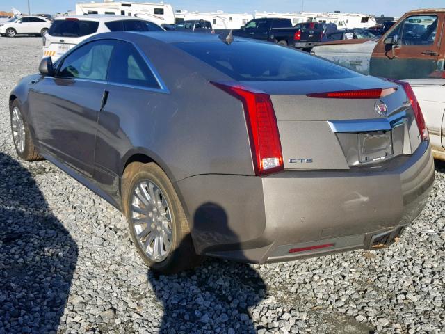 1G6DJ1E30C0147336 - 2012 CADILLAC CTS PERFOR TAN photo 3