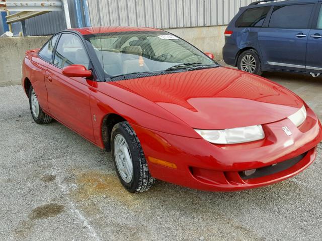 1G8ZH1277WZ271121 - 1998 SATURN SC2 RED photo 1