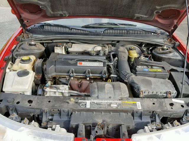 1G8ZH1277WZ271121 - 1998 SATURN SC2 RED photo 7