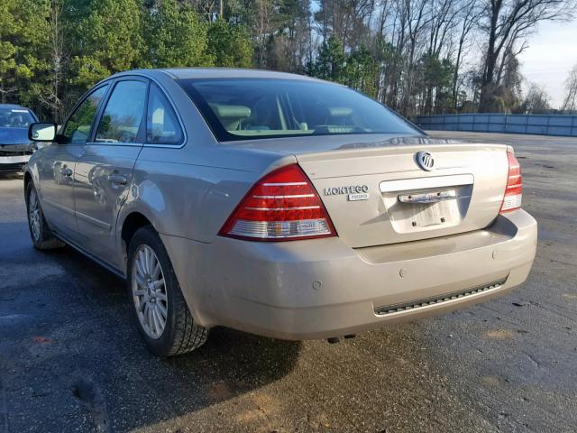 1MEFM42196G606407 - 2006 MERCURY MONTEGO PR 棕色 照片 3