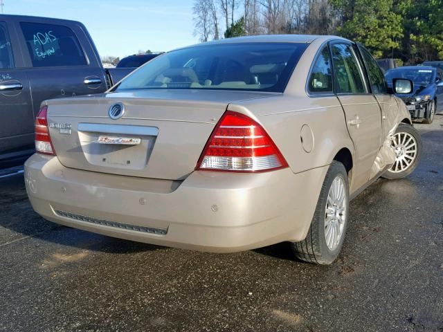 1MEFM42196G606407 - 2006 MERCURY MONTEGO PR 棕色 照片 4