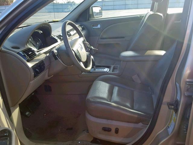 1MEFM42196G606407 - 2006 MERCURY MONTEGO PR 棕色 照片 5