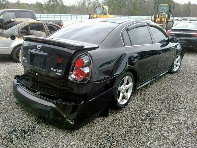 1N4BL11D86C110573 - 2006 NISSAN ALTIMA SE BLACK photo 4