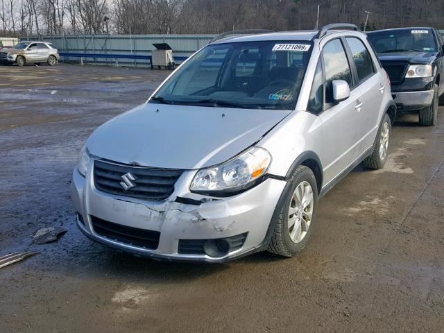 JS2YB5A39D6100500 - 2013 SUZUKI SX4 GRAY photo 2