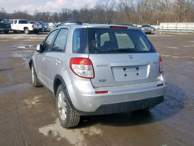 JS2YB5A39D6100500 - 2013 SUZUKI SX4 GRAY photo 3