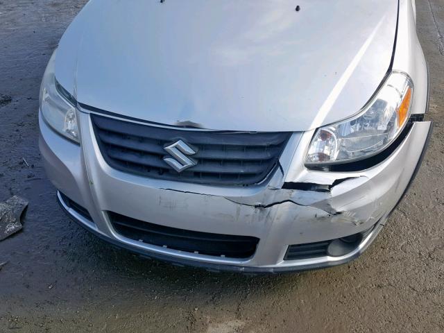 JS2YB5A39D6100500 - 2013 SUZUKI SX4 GRAY photo 9