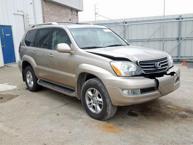 JTJBT20X450083056 - 2005 LEXUS GX 470 GOLD photo 1