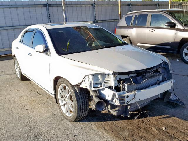 1G1ZE5EB0AF305571 - 2010 CHEVROLET MALIBU LTZ WHITE photo 1