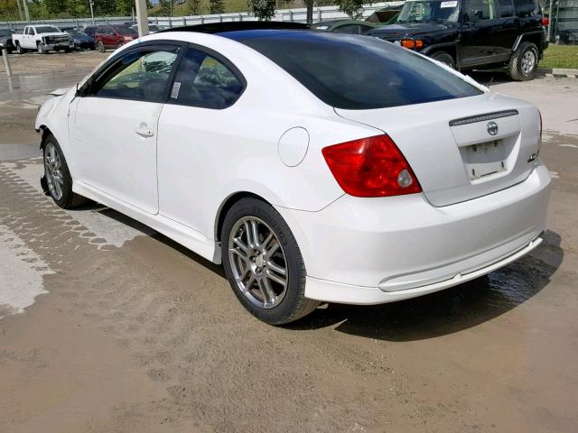 JTKDE177770147043 - 2007 TOYOTA SCION TC თეთრი ფოტო 3