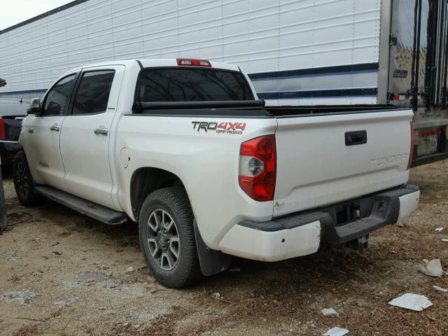 5TFHW5F18EX398913 - 2014 TOYOTA TUNDRA CRE WHITE photo 3