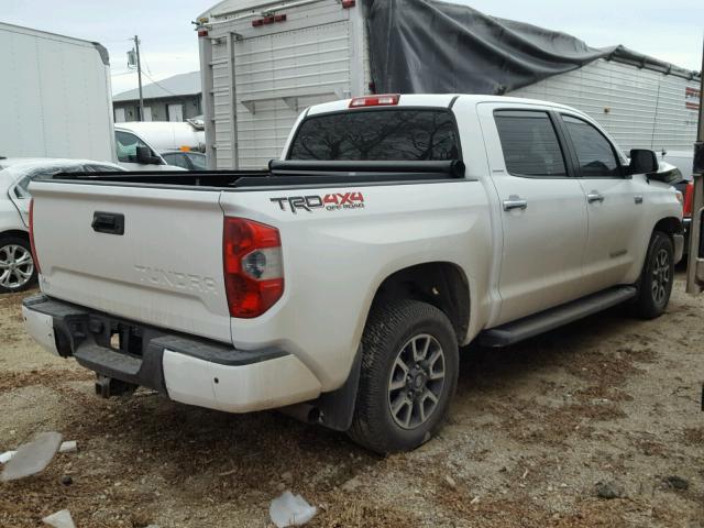 5TFHW5F18EX398913 - 2014 TOYOTA TUNDRA CRE WHITE photo 4