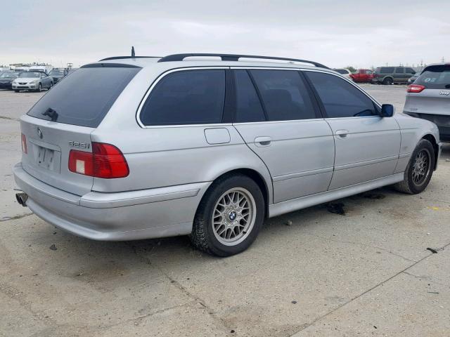 WBADS43441GD86111 - 2001 BMW 525 IT AUT SILVER photo 4