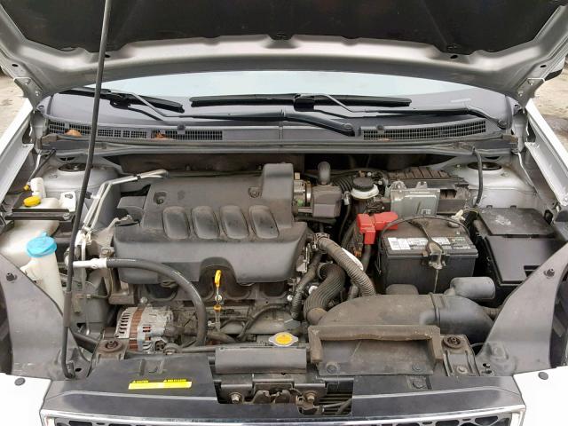 3N1AB6AP7BL655570 - 2011 NISSAN SENTRA 2.0 SILVER photo 7