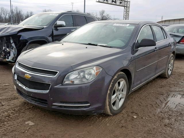 1G1ZC5E08A4126548 - 2010 CHEVROLET MALIBU 1LT GRAY photo 2
