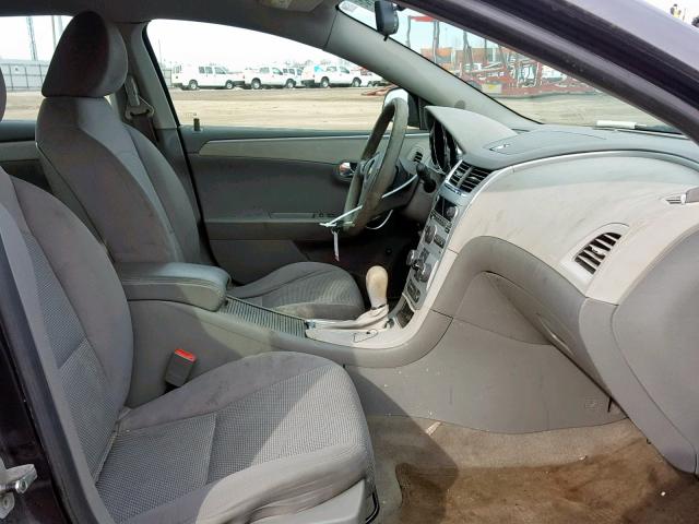 1G1ZC5E08A4126548 - 2010 CHEVROLET MALIBU 1LT GRAY photo 5