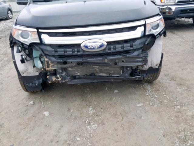 2FMDK3J97DBA06663 - 2013 FORD EDGE SEL BLACK photo 9