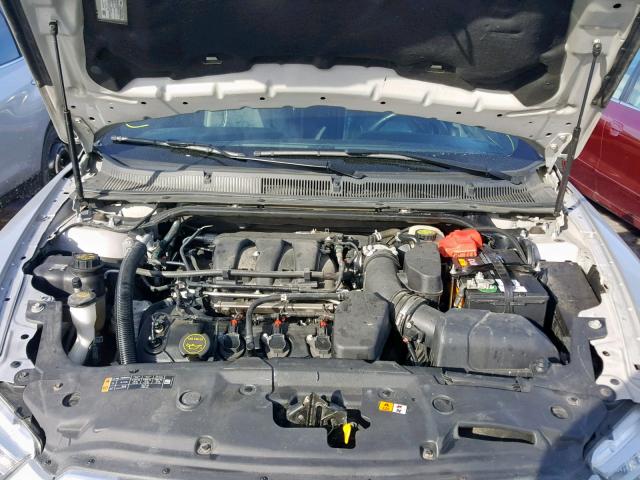 1FAHP2E86FG148104 - 2015 FORD TAURUS SEL SILVER photo 7