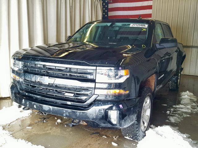 3GCUKREC0HG111769 - 2017 CHEVROLET SILVERADO BLACK photo 2