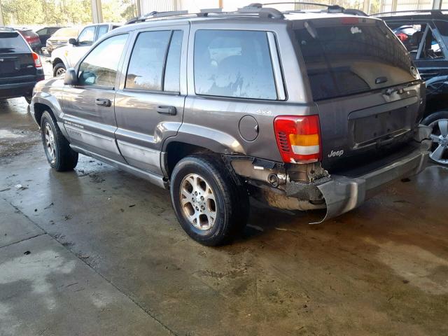 1J4GW58S9XC658306 - 1999 JEEP GRAND CHER GRAY photo 3