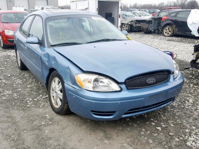 1FAFP56U75A307203 - 2005 FORD TAURUS SEL BLUE photo 1