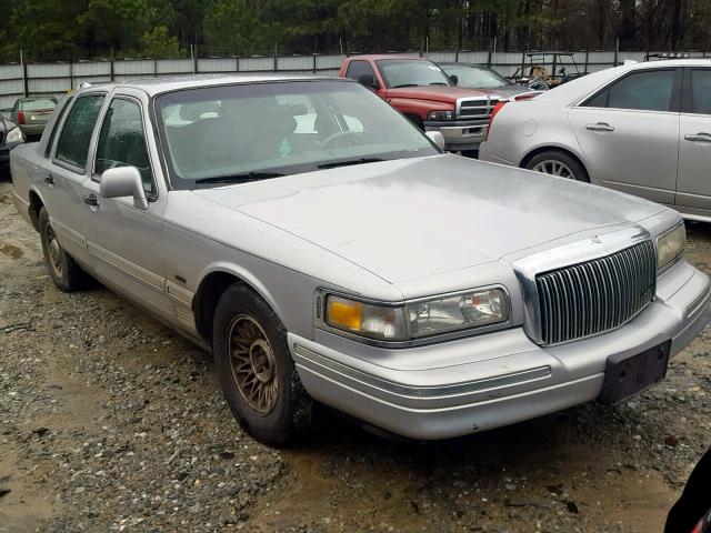 1LNLM81W3TY689195 - 1996 LINCOLN TOWN CAR E SILVER photo 1