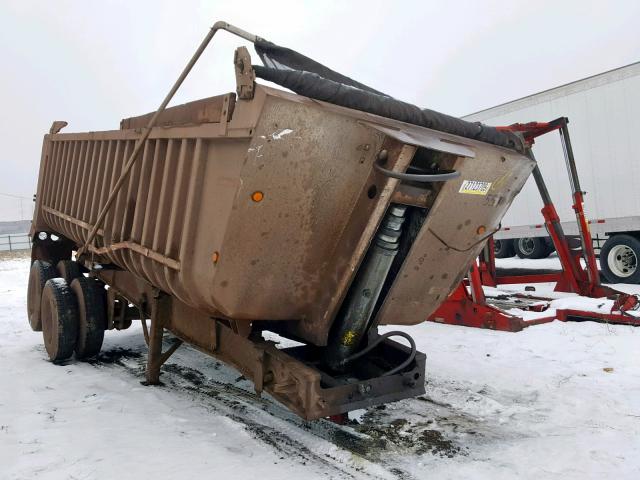 N0V1NPLATE27123709 - 1996 FRUEHAUF DUMPTRAIL SILVER photo 1