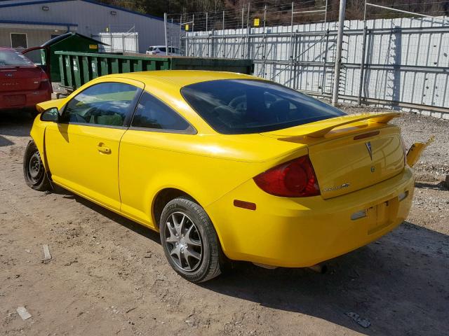 1G2AL15F977140567 - 2007 PONTIAC G5 YELLOW photo 3