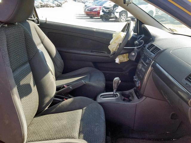 1G2AL15F977140567 - 2007 PONTIAC G5 YELLOW photo 5
