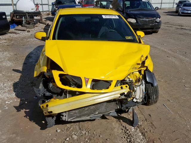 1G2AL15F977140567 - 2007 PONTIAC G5 YELLOW photo 9