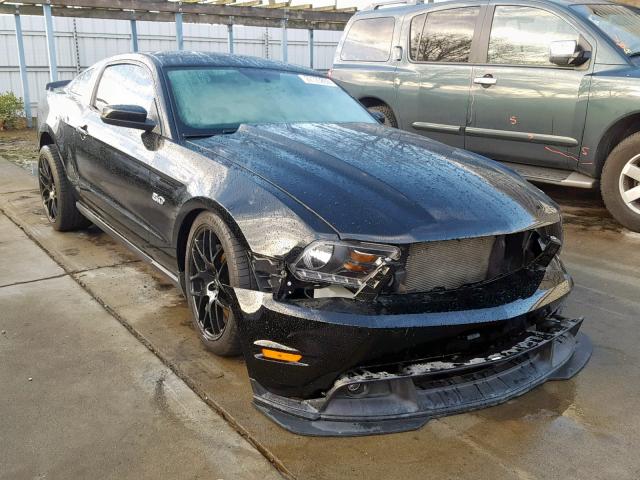 1ZVBP8CF9C5268052 - 2012 FORD MUSTANG GT BLACK photo 1