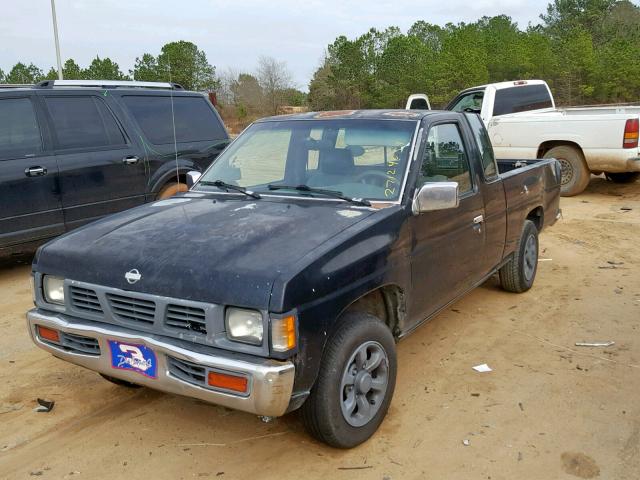 1N6SD16S2SC433443 - 1995 NISSAN TRUCK KING BLACK photo 2